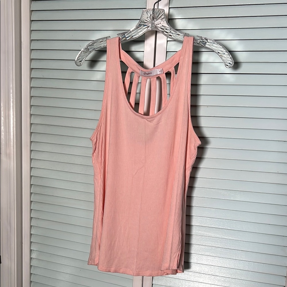 Pink Sleeveless Top